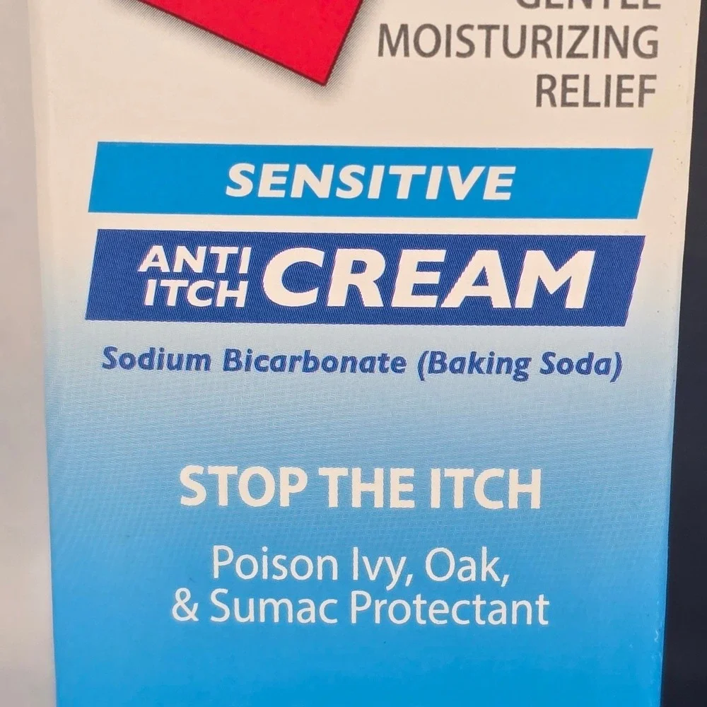 The Itch Eraser Anti-Itch Cream 0.7oz 3 Pack ivy Insect Bites camp hiking